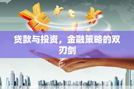 安乡贷款与投资，金融策略的双刃剑