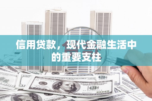 湖北信用贷款，现代金融生活中的重要支柱