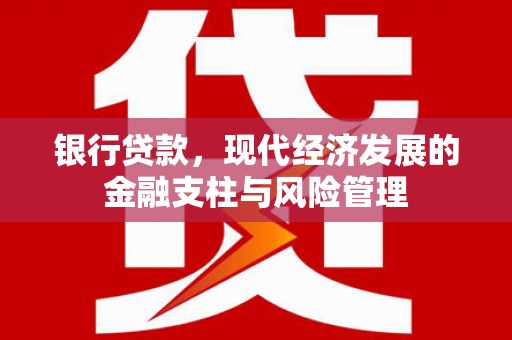 惠济银行贷款，现代经济发展的金融支柱与风险管理
