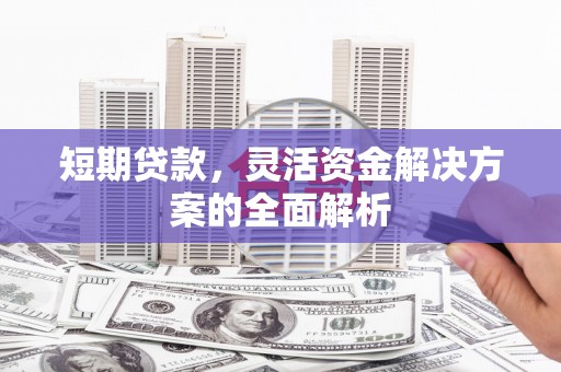 镇康短期贷款，灵活资金解决方案的全面解析