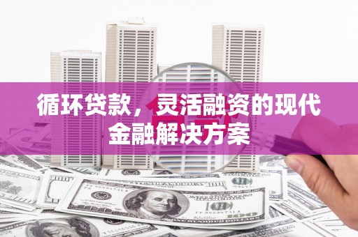壶关循环贷款，灵活融资的现代金融解决方案