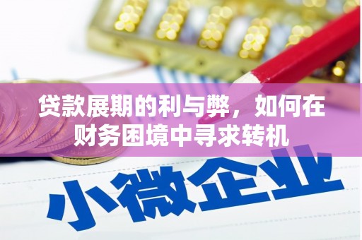 汝南贷款展期的利与弊，如何在财务困境中寻求转机