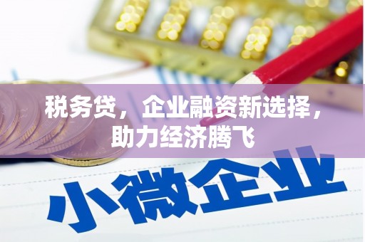 阆中税务贷，企业融资新选择，助力经济腾飞