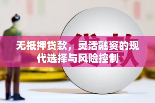江华无抵押贷款，灵活融资的现代选择与风险控制