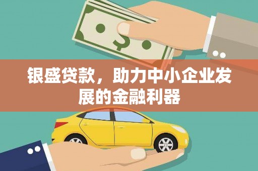 泗阳银盛贷款，助力中小企业发展的金融利器