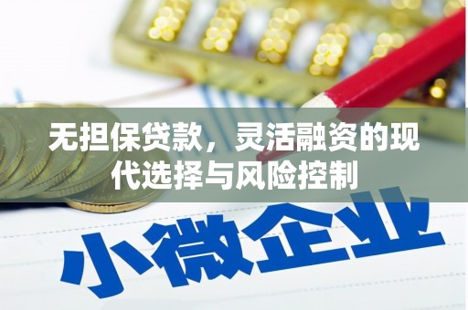 冈山无担保贷款，灵活融资的现代选择与风险控制