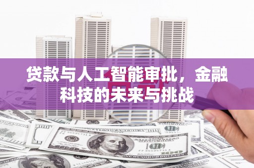 德清贷款与人工智能审批，金融科技的未来与挑战