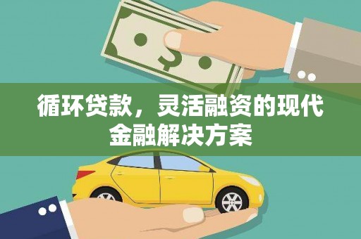 大化循环贷款，灵活融资的现代金融解决方案