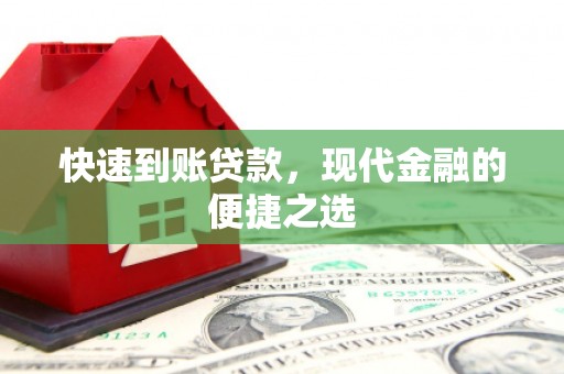 巴塘快速到账贷款，现代金融的便捷之选