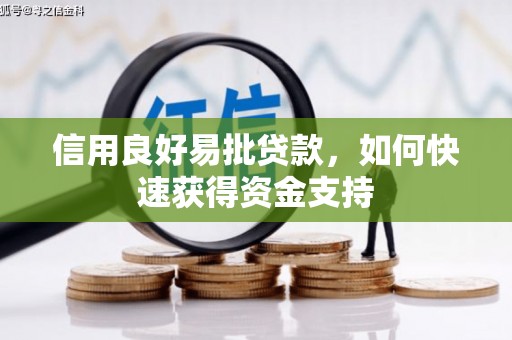 长垣信用良好易批贷款，如何快速获得资金支持