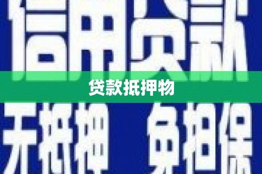 木兰贷款抵押物