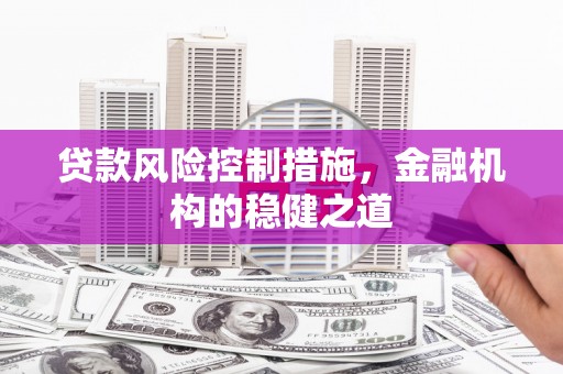 南宁贷款风险控制措施，金融机构的稳健之道
