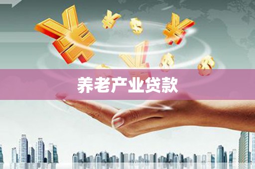 鹤庆养老产业贷款