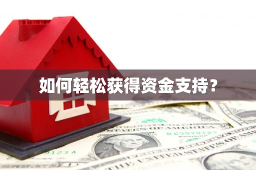 光明新区如何轻松获得资金支持？