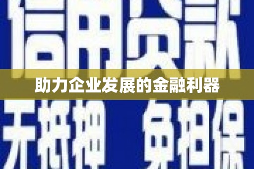 滨州助力企业发展的金融利器