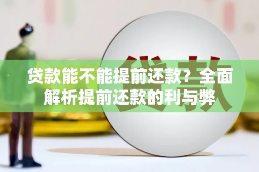 连云贷款能不能提前还款？全面解析提前还款的利与弊
